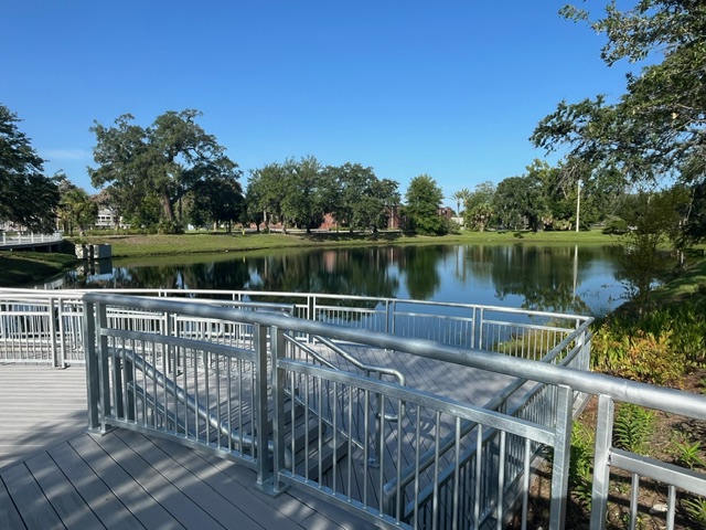 LaVilla Pond off the LaVilla Link of the Emerald Trail in Jacksonville